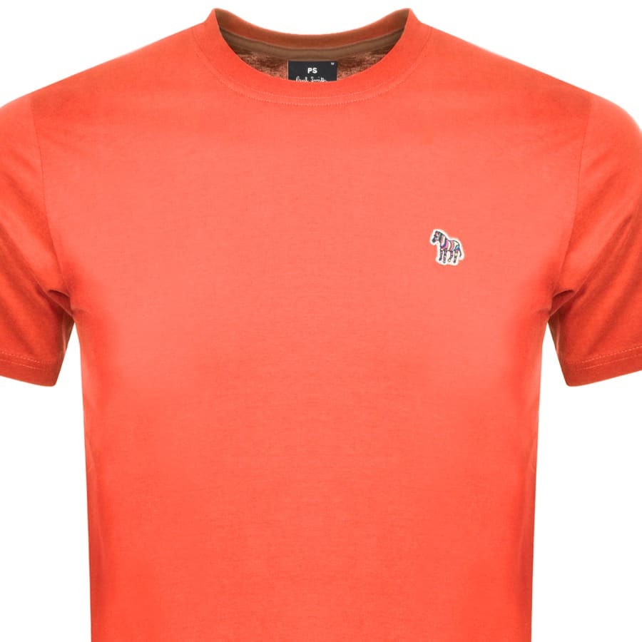 Alternative Image for ProductPS By Paul Smith Regular Fit T Shirt Orange2